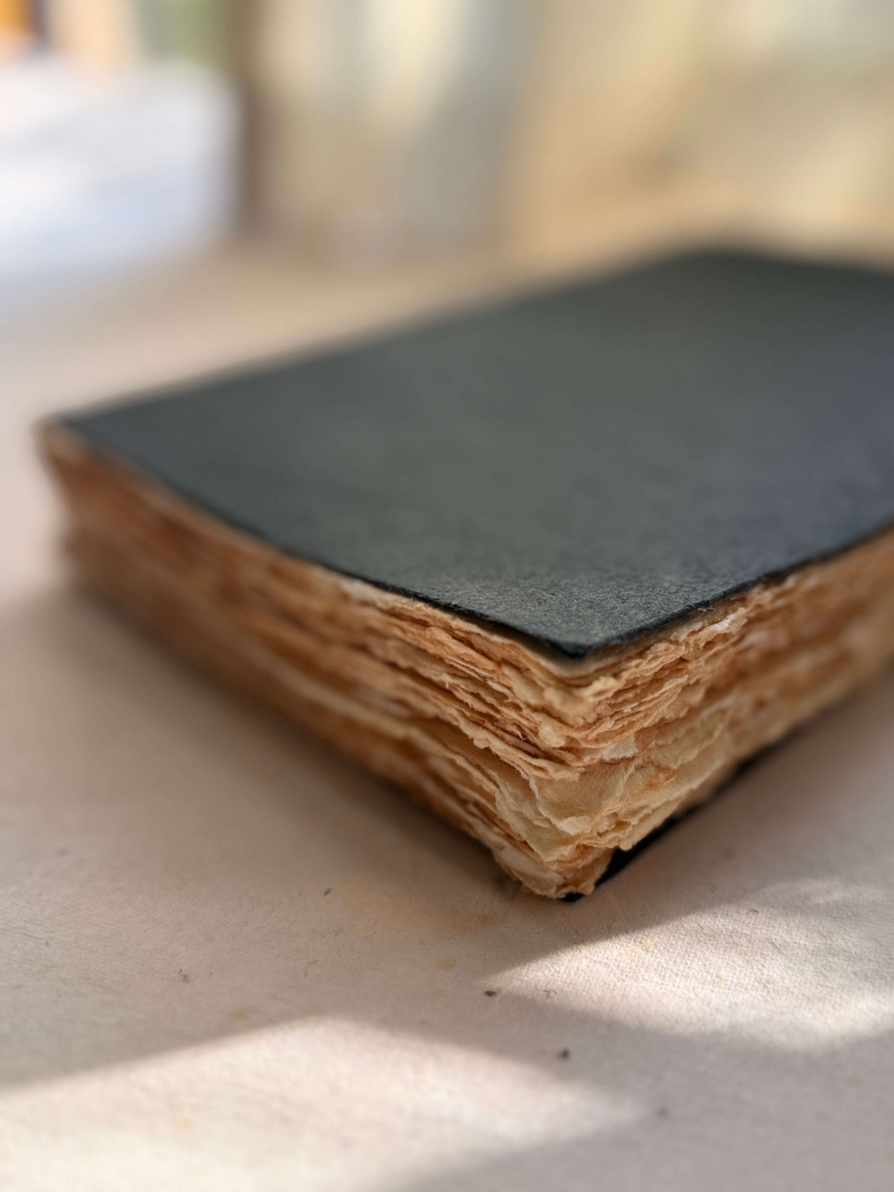 Handmade Vintage Journal B5 Size- Thick Antique Paper