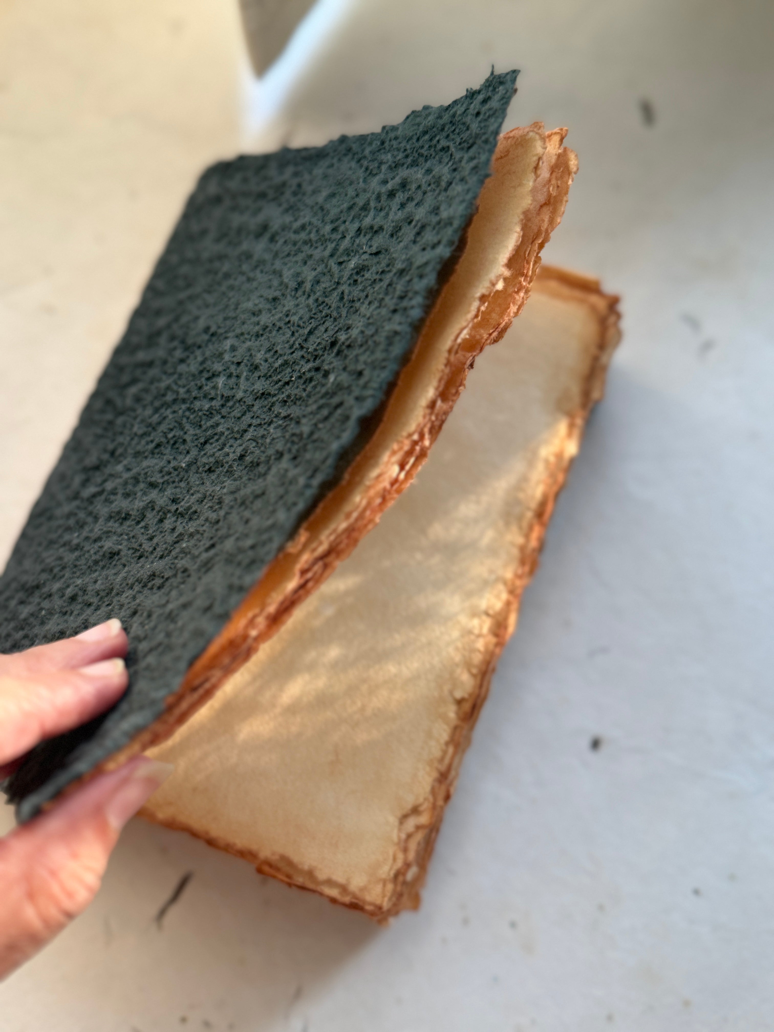 Handmade Vintage Journal- Thick Antique Paper