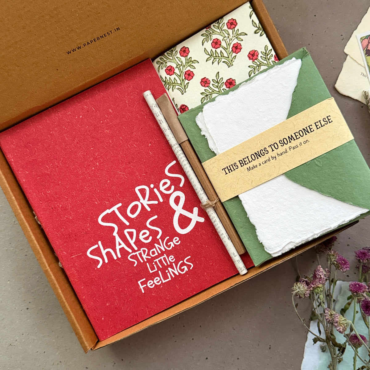 Your Happy Place - Stationary Gift Box - Red Ride