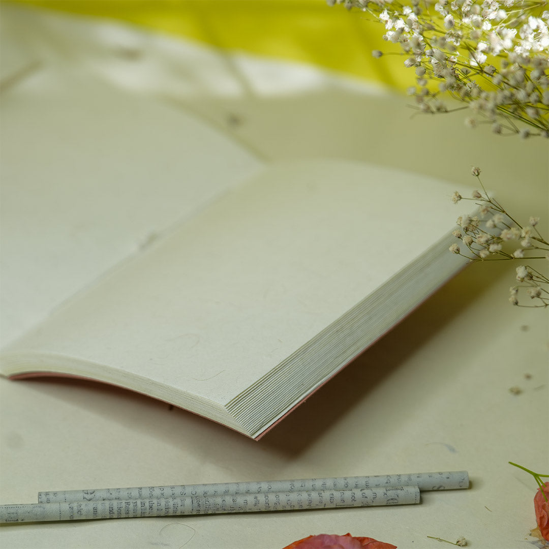 Earthy Writes - White Notebook
