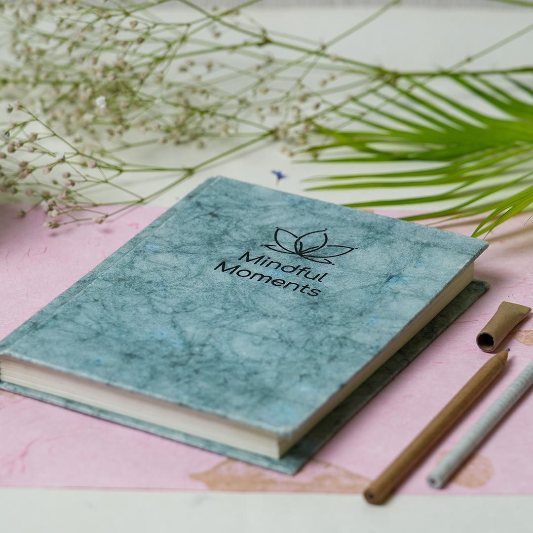 Sustainable Stationery loaded Corprate Gift Hamper ( Mindful moments)