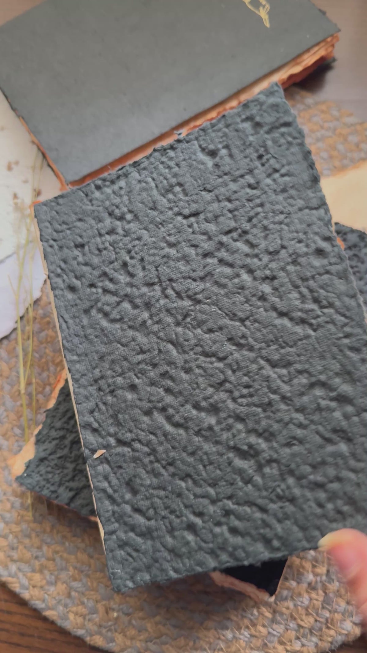 Handmade Vintage Thick Journal- Antique Paper